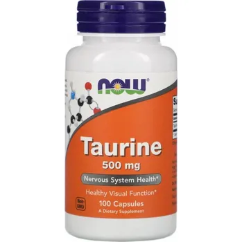 Aminokyselina Now Foods Taurine 500 mg 100 cps.
