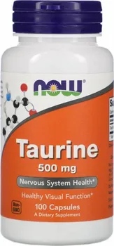 Aminokyselina Now Foods Taurine 500 mg 100 cps.