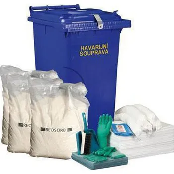 Havarijní souprava Reosorb Mobilní havarijní souprava s hydrofobním sorbentem olejová 165 l