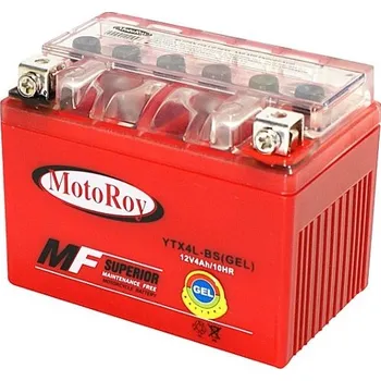 Motobaterie Gelová baterie 12V 4Ah pro čtyřkolky a motorky