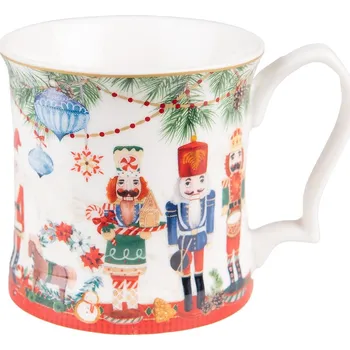 Porcelánový vánoční hrnek s Louskáčky - 13*9*9 cm / 414 ml