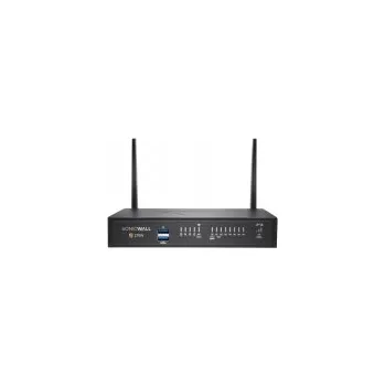SonicWall TZ270W - Essential Edition - bezpečnostní zařízení - GigE - Wi-Fi 5 - 2.4 GHz, 5 GHz - SonicWALL Secure Upgrade Plus Program (3 roky) - desktop