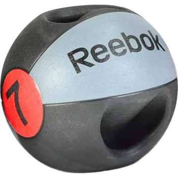 Medicinbal Double Grip Medicinball REEBOK 7 kg - s úchopy
