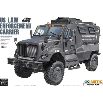 Plastikový model Kinetic 1/35 US Law Enforcement Carrier