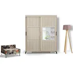 Šatní skříň Pasific V 190 cm dub