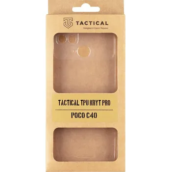 Tactical TPU Kryt pro Poco C40 / Redmi 10C Transparentní 57983110901