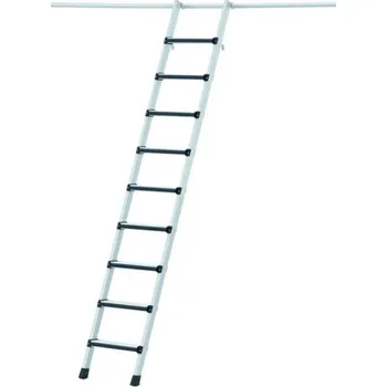 Žebřík Zarges ZARGES závěsný regálový žebřík se šroubovými stupni COMFORTSTEP LH, délka 1,45-1,69 m + doprava zdarma