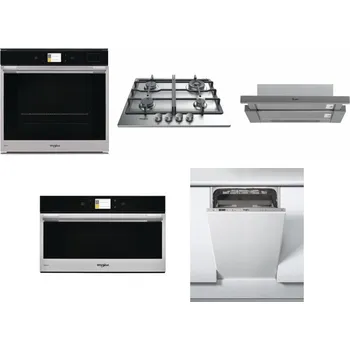 Set domácích spotřebičů WHIRLPOOL W9 OP2 4S2 H + WHIRLPOOL TKRL 661 IX EU + WHIRLPOOL AKR 749/1 IX + WHIRLPOOL W9 MD260 IXL + WHIRLPOOL WSIC 3M27 C