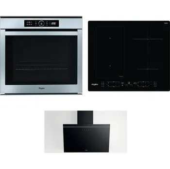 Set domácích spotřebičů WHIRLPOOL ABSOLUTE AKZM 8480 IX + WHIRLPOOL WL B8160 NE + WHIRLPOOL AKR 62F LT K