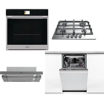 Set domácích spotřebičů WHIRLPOOL W9 OP2 4S2 H + WHIRLPOOL TKRL 661 IX EU + WHIRLPOOL AKR 749/1 IX + WHIRLPOOL WSIO 3O34 PFE X