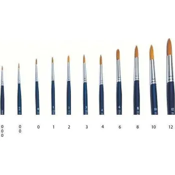 Brush Synthetic Round 51202 - kulatý syntetický štětec (velikost 00)