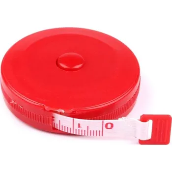 metr Metr svinovací krejčovský 1,5m - červený