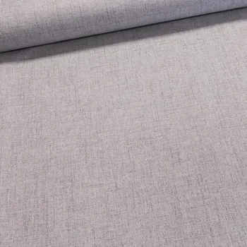 Absolutně zatemňující závěs, 100% blackout 148, světle šedý, přírodní vzhled, š.150cm (látka v metráži)