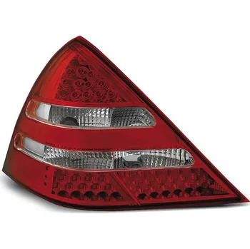 Zadní světlomet TUNING-TEC Zadní světla Mercedes Benz SLK R170 96-04 - krystal/červené LED
