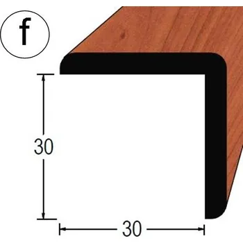 Podlahová lišta Rohová lišta - R 3030 fTR /240
