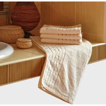 Ručník Ručník BAMBUS, smetanový, 600g/m2, 50x100cm