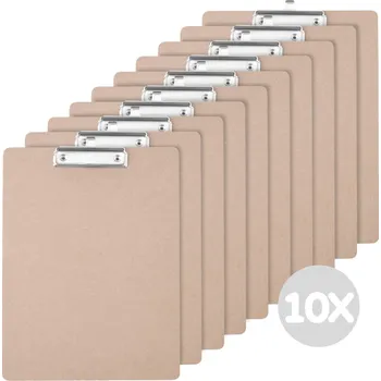 Hendi Zvýhodněný multipack - 10x Desky s klipem na menu - 240x330 mm