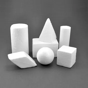 Meyco Geometrické polystyrenové tvary 7 ks