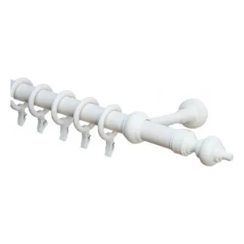 Garnýž Garnýž dřevěná Ø28mm bílá