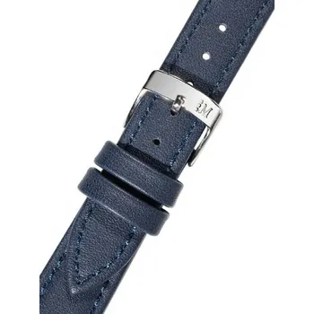 Řemínek na hodinky Kožený řemínek Morellato Garden 5257C47.061 S, modrý