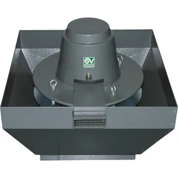 Průmyslový ventilátor Vortice Torrette TRT 70 ED-V 6P třífázový střešní ventilátor s vertikálním výfukem pro horký vzduch