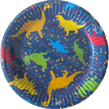 Jednorázové nádobí DLP Talířky malé - Dinosauři