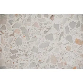 Fototapeta DIMEX | Vliesová fototapeta Terrazzo podlaha MS-5-2350 | 375 x 250 cm| bílá, oranžová, růžová + Vliesová fototapeta na stěnu DIMEX Terrazzo podlaha MS52350 v rozměru 375 x 250 cm + lepidlo zdarma