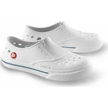 Dámská zdravotní obuv Schu´zz Sneaker´zz dámská obuv 0088 bílá potisk šedý pruh, Velikost 38