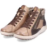 Dámské kožené tenisky R8271-20 Remonte hnědé Barva: braun kombi, Velikost: 37