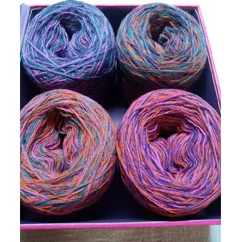 Příze Radost merino 3-nitka 4x300m (Duhová krabička Radost merino)