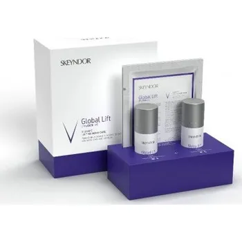 Pleťový krém Skeyndor Global Lift V-Shape Lifting Home Care - Krém 30 ml + elixír 30 ml Dárková sada