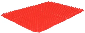 Silikonová pyramidová podložka na pečení 39 x 27 cm červená