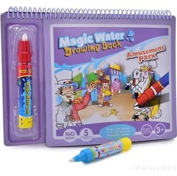 omalovánky ZÁBAVNÍ PARK, kouzelná kreslící vodní knížka