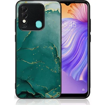 Pouzdro na tablet VSECHNONAMOBIL 50351 MY ART Ochranný obal Tecno Spark 8 -GREEN MARBLE (145)
