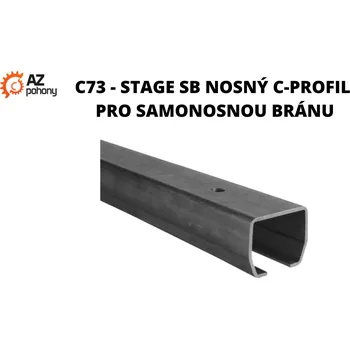 Pohon brány C73 - STAGE SB nosný c-profil pro samonosnou bránu