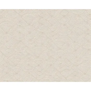 Tapeta Vliesová tapeta etno, geometrický béžová, bílá 387425 / Tapety na zeď 38742-5 Nara (0,53 x 10,05 m) A.S.Création
