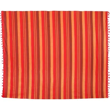 Přehoz na lůžko India Přehoz Kerala Red 225 x 260 cm Červená