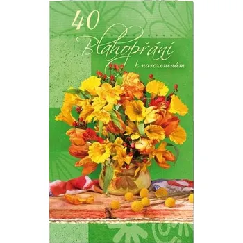 Blahopřání k narozeninám 40 - M11-329