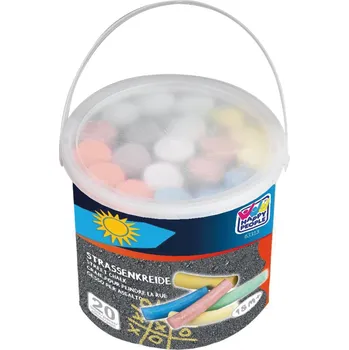 Kresba HappyPeople Kbelík kříd 20ks