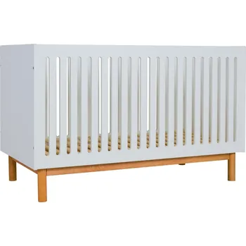 Dětská postýlka Bílá dětská postýlka Quax Mood 70 x 140 cm