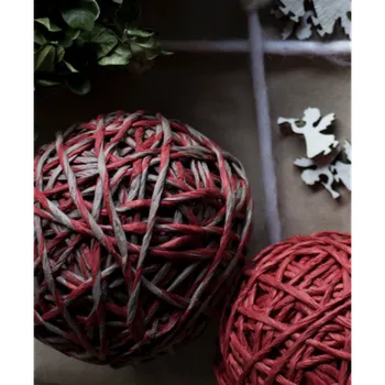 Příze Dekorativní motouz Horred Beige/Red