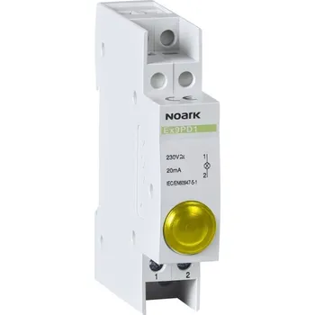 Jistič Noark 102438 Ex9PD1y 230V AC/DC Světelné návěstí, 230V AC/DC, 1 žlutá LED (Ex9PD1y 230V AC/DC)
