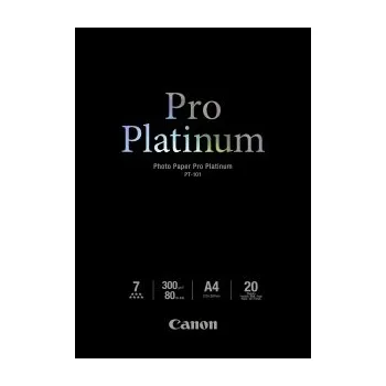 Fotopapír Canon PT-101, A4, 300g, lesklý, 20 listů 2768B016 Canon fotopapír PT-101 - A4 - 300g/m2 - 20listů - lesklý