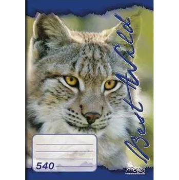 Sešit Sešit A5 nelinkovaný 540 Fauna - Rys