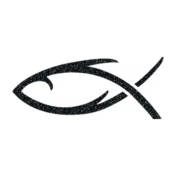 samolepka Jesus rybička 008 (85 - Ultra Metalic černá) SAMOLEPKA NA AUTO, NÁLEPKA, FÓLIE, POLEP, TUNING, VLASTNÍ TEXT, TISK, AUTOSAMOLEPKY.cz, POLEPY, OBRÁZEK, LOGO, 3D STICKERS