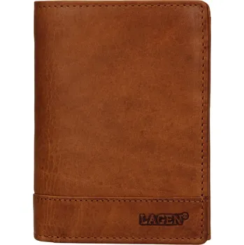 Módní doplněk pánská peněženka kožená V-26/V-hnědá - BRN