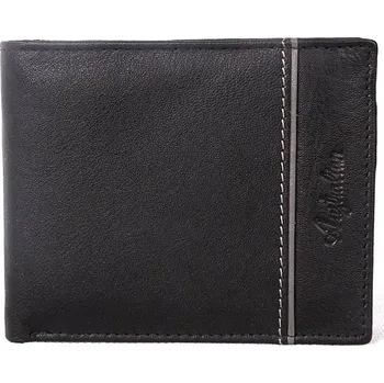 Peněženka Kožená černá peněženka Australian no. 15
