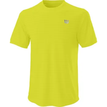 Pánské tričko Wilson Stripe Crew sulphur spring