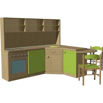 Dětská kuchyňka D355 kuchyňka rohová