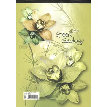 Blok Blok linkovaný A4/50 šitý - Green Ecology 2